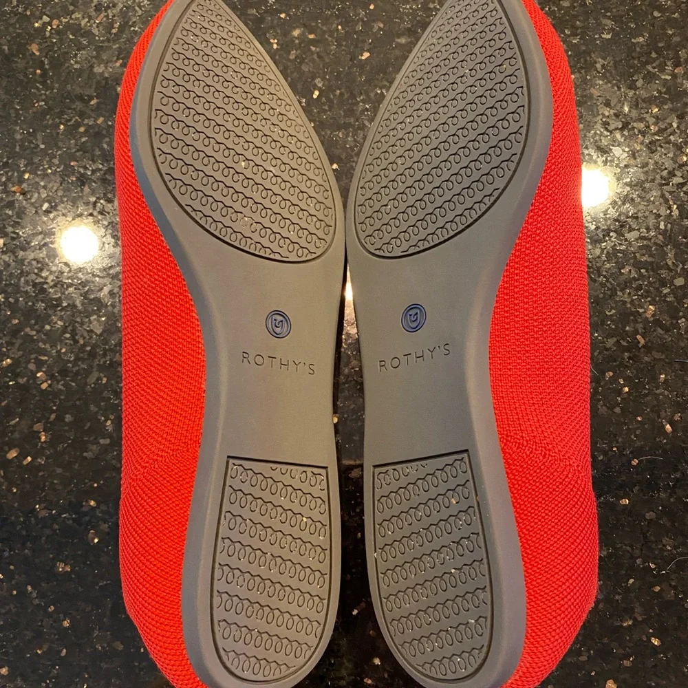 Red Rothys size 7.5 - Picture 2 of 4